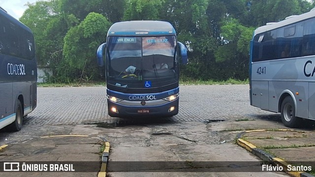 Viação Cidade Sol 8050 na cidade de Cruz das Almas, Bahia, Brasil, por Flávio  Santos. Número da foto: #12884971.
