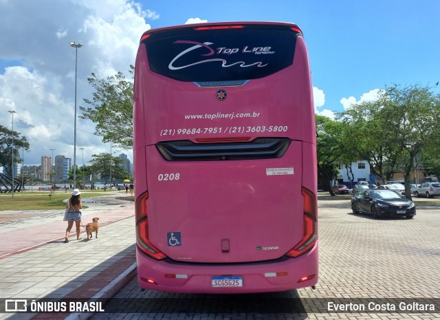 Top Line Turismo 0208 na cidade de Vila Velha, Espírito Santo, Brasil, por Everton Costa Goltara. Número da foto: #12885254.