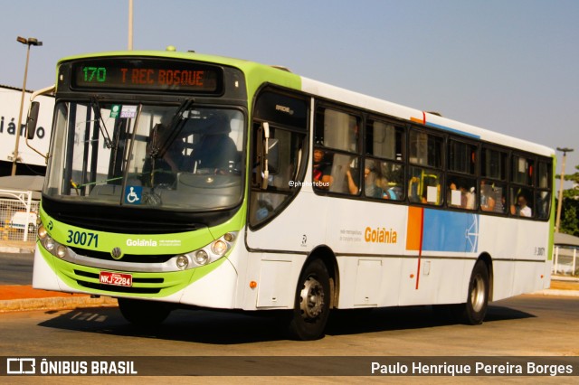 Viação Reunidas 30071 na cidade de Goiânia, Goiás, Brasil, por Paulo Henrique Pereira Borges. Número da foto: #12885353.