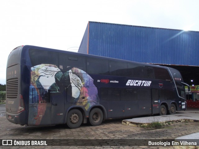Eucatur - Empresa União Cascavel de Transportes e Turismo 5317 na cidade de Vilhena, Rondônia, Brasil, por Busologia Em Vilhena. Número da foto: #12885584.