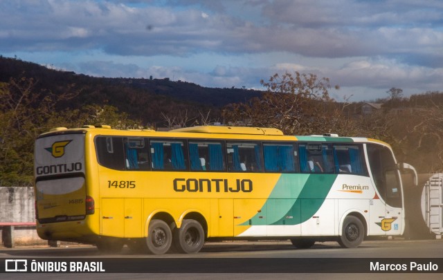 Empresa Gontijo de Transportes 14815 na cidade de Montes Claros, Minas Gerais, Brasil, por Marcos Paulo. Número da foto: #12885750.