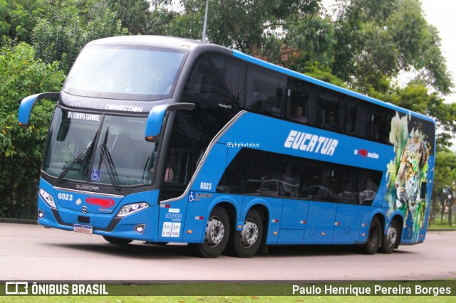 Eucatur - Empresa União Cascavel de Transportes e Turismo 6029 na cidade de Curitiba, Paraná, Brasil, por Paulo Henrique Pereira Borges. Número da foto: #12885238.