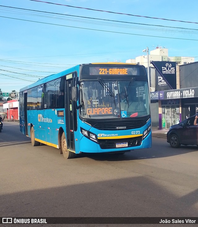 JTP Transportes - COM Porto Velho 02.172 na cidade de Porto Velho, Rondônia, Brasil, por João Sales Vitor. Número da foto: #12885580.