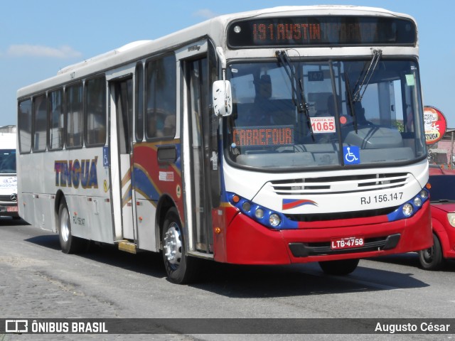 Transportadora Tinguá RJ 156.147 na cidade de Nova Iguaçu, Rio de Janeiro, Brasil, por Augusto César. Número da foto: #12886614.