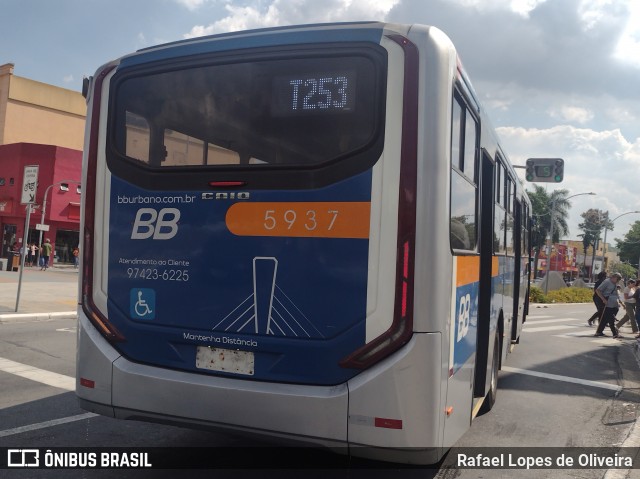 BB Transportes e Turismo 5937 na cidade de Barueri, São Paulo, Brasil, por Rafael Lopes de Oliveira. Número da foto: #12885233.