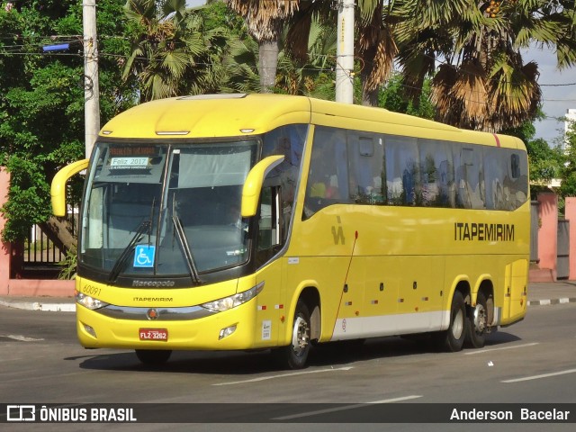 Viação Itapemirim 60091 na cidade de Feira de Santana, Bahia, Brasil, por Anderson  Bacelar. Número da foto: #12885805.