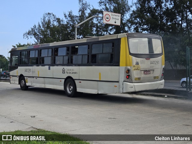 Real Auto Ônibus A41291 na cidade de Rio de Janeiro, Rio de Janeiro, Brasil, por Cleiton Linhares. Número da foto: #12885082.