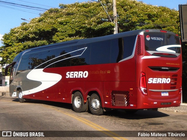 Viação Serro 45324 na cidade de Três Corações, Minas Gerais, Brasil, por Fábio Mateus Tibúrcio. Número da foto: #12885770.