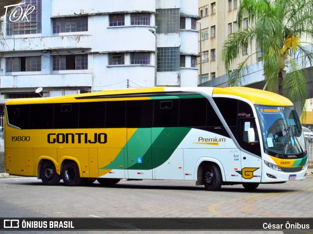 Empresa Gontijo de Transportes 19800 na cidade de Belo Horizonte, Minas Gerais, Brasil, por César Ônibus. Número da foto: #12886496.