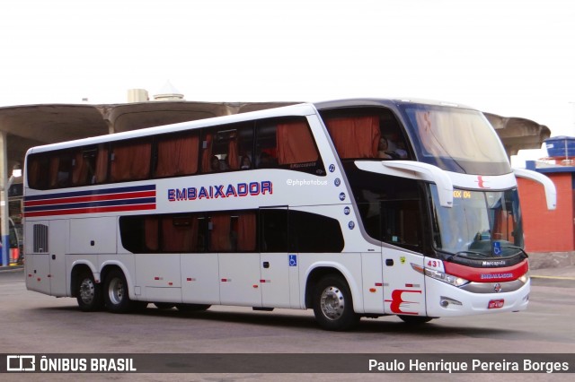 Expresso Embaixador 431 na cidade de Porto Alegre, Rio Grande do Sul, Brasil, por Paulo Henrique Pereira Borges. Número da foto: #12885270.