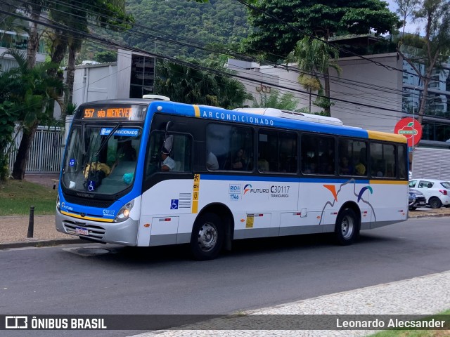 Transportes Futuro C30117 na cidade de Rio de Janeiro, Rio de Janeiro, Brasil, por Leonardo Alecsander. Número da foto: #12886472.