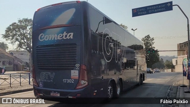 Viação Cometa 17302 na cidade de Sorocaba, São Paulo, Brasil, por Fábio Paixão. Número da foto: #12885199.