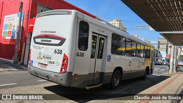 Circular Santa Luzia > Protetora Transportes 638 na cidade de São José do Rio Preto, São Paulo, Brasil, por Claudio José de Souza. Número da foto: #12884866.