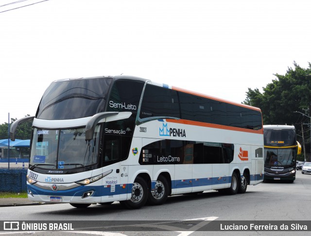 Empresa de Ônibus Nossa Senhora da Penha 20027 na cidade de São Paulo, São Paulo, Brasil, por Luciano Ferreira da Silva. Número da foto: #12886751.