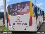Coletivo Transportes 3607 na cidade de Caruaru, Pernambuco, Brasil, por Vinicius Palone. Número da foto: #:id.