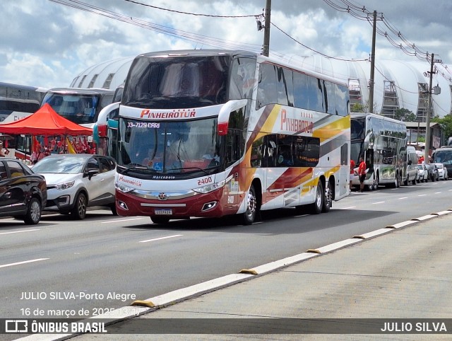 Pinheiro Tur 2400 na cidade de Porto Alegre, Rio Grande do Sul, Brasil, por JULIO SILVA. Número da foto: #12887751.