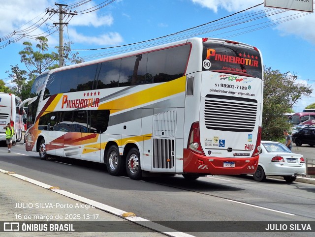 Pinheiro Tur 2400 na cidade de Porto Alegre, Rio Grande do Sul, Brasil, por JULIO SILVA. Número da foto: #12887748.