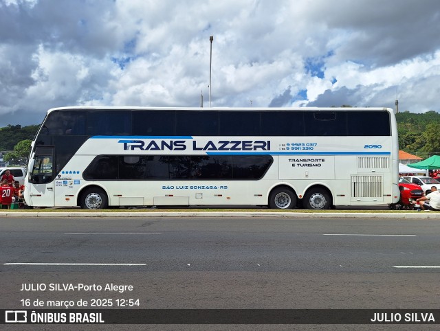 Trans Lazzeri Transportes 2090 na cidade de Porto Alegre, Rio Grande do Sul, Brasil, por JULIO SILVA. Número da foto: #12887906.