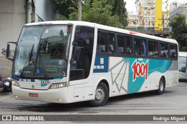 Auto Viação 1001 RJ 108.105 na cidade de Rio de Janeiro, Rio de Janeiro, Brasil, por Rodrigo Miguel. Número da foto: #12887796.