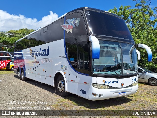 Anjo Azul Turismo 168 na cidade de Porto Alegre, Rio Grande do Sul, Brasil, por JULIO SILVA. Número da foto: #12887707.