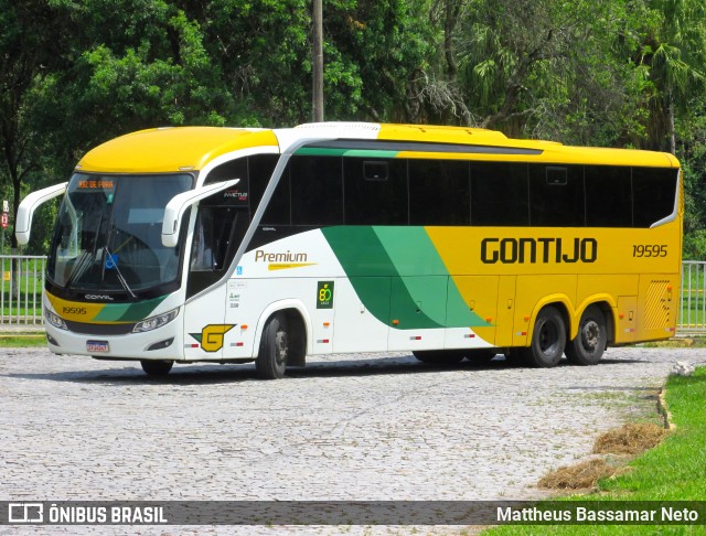 Empresa Gontijo de Transportes 19595 na cidade de Juiz de Fora, Minas Gerais, Brasil, por Mattheus Bassamar Neto. Número da foto: #12888290.
