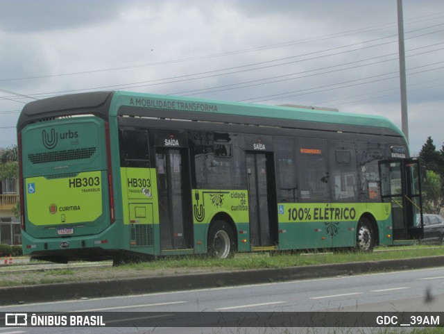 Auto Viação Redentor HB303 na cidade de Curitiba, Paraná, Brasil, por GDC __39AM. Número da foto: #12888146.
