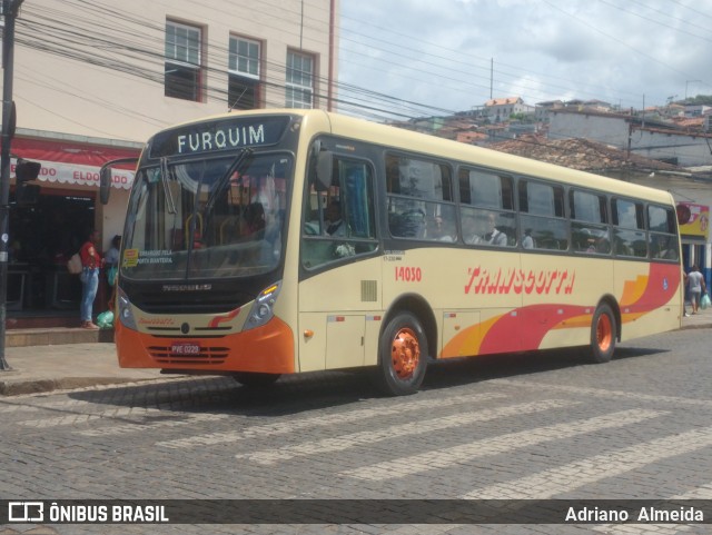Transcotta Turismo 14030 na cidade de Mariana, Minas Gerais, Brasil, por Adriano  Almeida. Número da foto: #12886867.