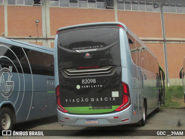 Viação Garcia 82098 na cidade de Curitiba, Paraná, Brasil, por GDC __39AM. Número da foto: #12888068.