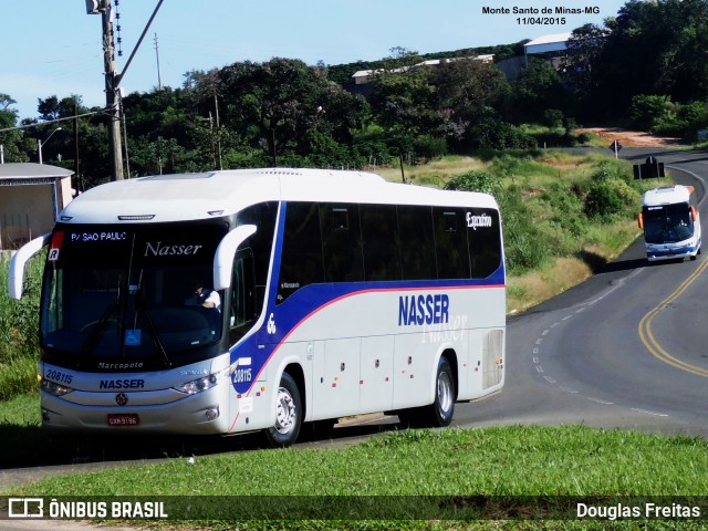 Viação Nasser 208115 na cidade de Monte Santo de Minas, Minas Gerais, Brasil, por Douglas Freitas. Número da foto: #12887552.