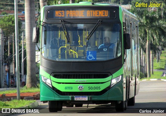 Rápido Araguaia 50.005 na cidade de Goiânia, Goiás, Brasil, por Carlos Júnior. Número da foto: #12887932.