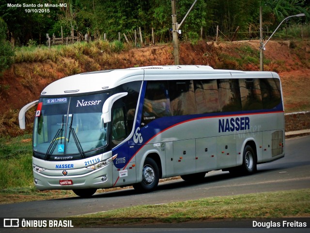 Viação Nasser 211115 na cidade de Monte Santo de Minas, Minas Gerais, Brasil, por Douglas Freitas. Número da foto: #12887350.