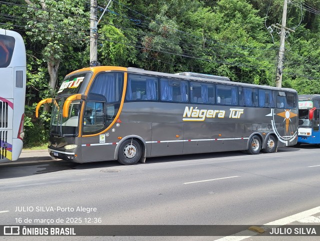 Nágera Tur Transportes 1H22 na cidade de Porto Alegre, Rio Grande do Sul, Brasil, por JULIO SILVA. Número da foto: #12889623.