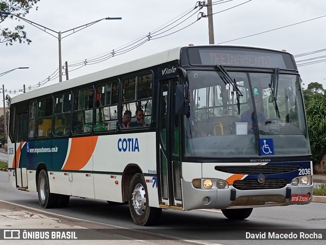 Viação Raposo Tavares Cotia 2036 na cidade de Cotia, São Paulo, Brasil, por David Macedo Rocha. Número da foto: #12888911.
