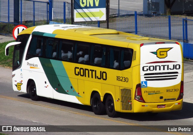 Empresa Gontijo de Transportes 18230 na cidade de Resende, Rio de Janeiro, Brasil, por Luiz Petriz. Número da foto: #12888760.