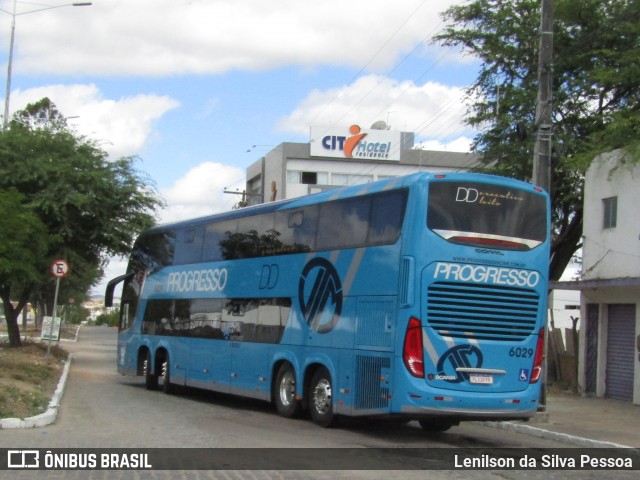 Auto Viação Progresso 6029 na cidade de Caruaru, Pernambuco, Brasil, por Lenilson da Silva Pessoa. Número da foto: #12890537.