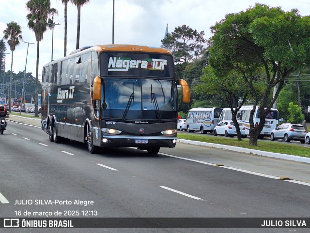 Nágera Tur Transportes 1H22 na cidade de Porto Alegre, Rio Grande do Sul, Brasil, por JULIO SILVA. Número da foto: #12889848.