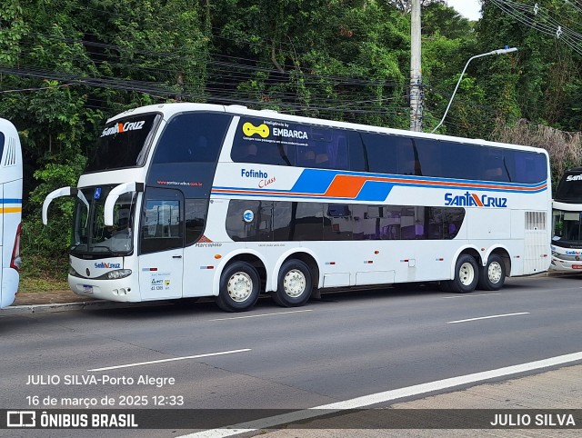 VUSC - Viação União Santa Cruz 2400 na cidade de Porto Alegre, Rio Grande do Sul, Brasil, por JULIO SILVA. Número da foto: #12889710.
