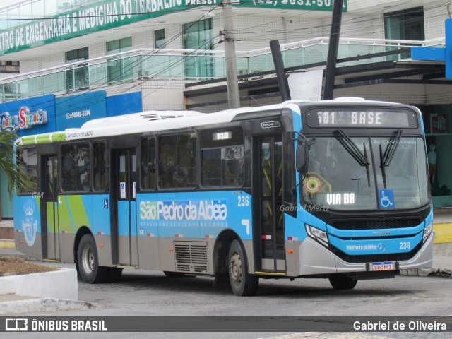 Auto Viação Salineira 236 na cidade de São Pedro da Aldeia, Rio de Janeiro, Brasil, por Gabriel de Oliveira. Número da foto: #12889332.
