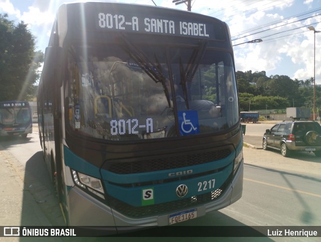 Viação Jacareí 2217 na cidade de Santa Isabel, São Paulo, Brasil, por Luiz Henrique. Número da foto: #12888905.