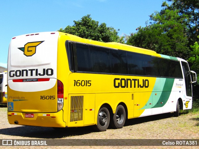 Empresa Gontijo de Transportes 16015 na cidade de Viana, Espírito Santo, Brasil, por Celso ROTA381. Número da foto: #12889403.