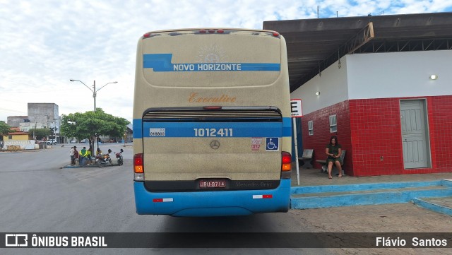 Viação Novo Horizonte 1012411 na cidade de Tanhaçu, Bahia, Brasil, por Flávio  Santos. Número da foto: #12888446.