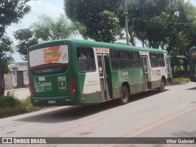 Rápido Cuiabá Transporte Urbano 2053 na cidade de Cuiabá, Mato Grosso, Brasil, por Vitor Gabriel. Número da foto: #12888928.
