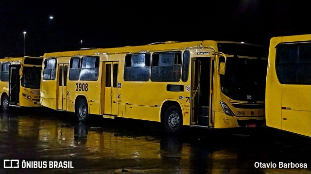 Auto Ônibus Três Irmãos 3908 na cidade de Jundiaí, São Paulo, Brasil, por Otavio Barbosa. Número da foto: #12890174.