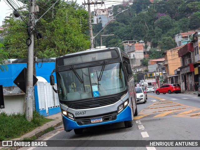 Viação Cidade de Caieiras 00437 na cidade de Franco da Rocha, São Paulo, Brasil, por HENRIQUE ANTUNES. Número da foto: #12889933.