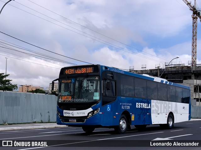 Viação Estrela RJ 177.019 na cidade de Niterói, Rio de Janeiro, Brasil, por Leonardo Alecsander. Número da foto: #12890830.