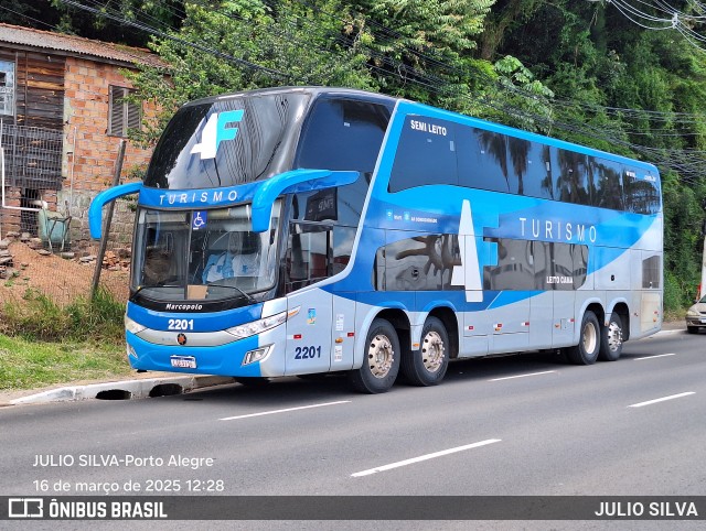 AF Turismo 2201 na cidade de Porto Alegre, Rio Grande do Sul, Brasil, por JULIO SILVA. Número da foto: #12889733.