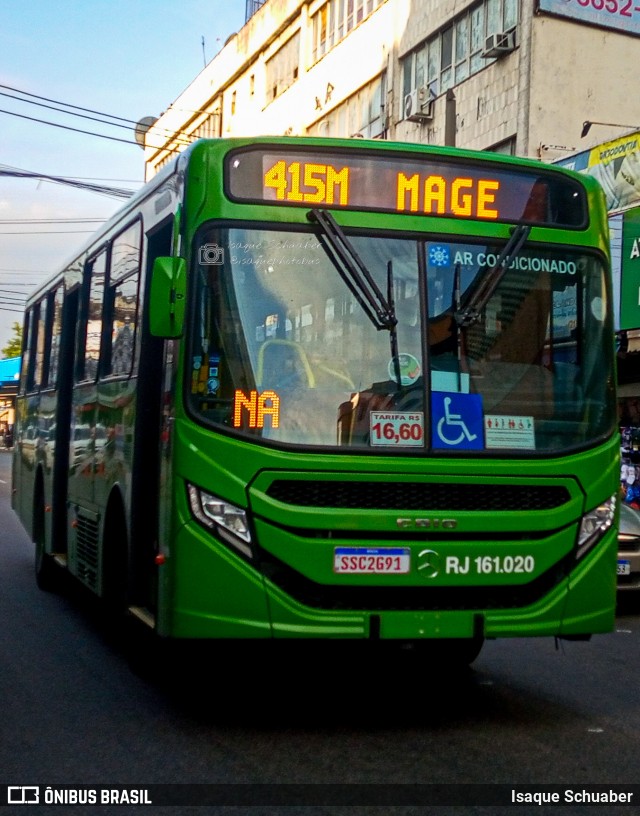 Transportes Santo Antônio RJ 161.020 na cidade de Duque de Caxias, Rio de Janeiro, Brasil, por Isaque Schuaber. Número da foto: #12889437.