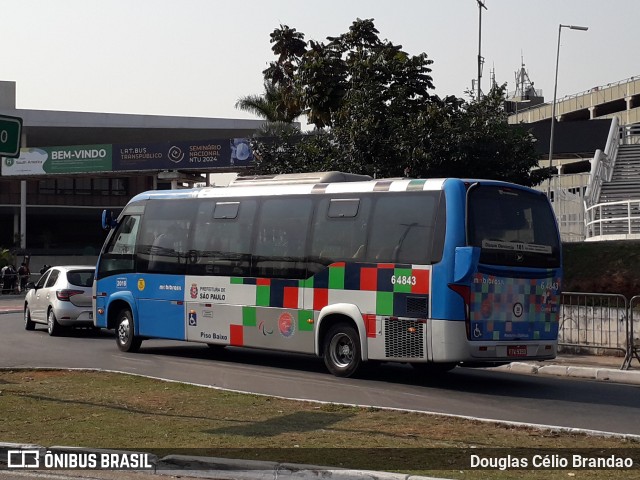 Viação Paratodos > São Jorge > Metropolitana São Paulo > Mobibrasil 6 4843 na cidade de São Paulo, São Paulo, Brasil, por Douglas Célio Brandao. Número da foto: #12890570.