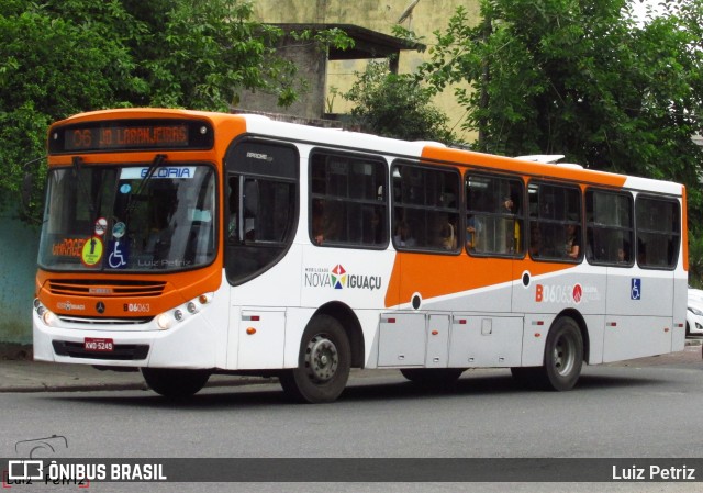 Expresso Nossa Senhora da Glória B06063 na cidade de Niterói, Rio de Janeiro, Brasil, por Luiz Petriz. Número da foto: #12888934.