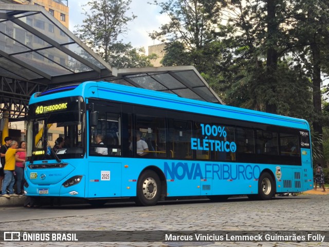 FAOL - Friburgo Auto Ônibus 600 na cidade de Nova Friburgo, Rio de Janeiro, Brasil, por Marcus Vinicius Lemmeck Guimarães Folly. Número da foto: #12888705.